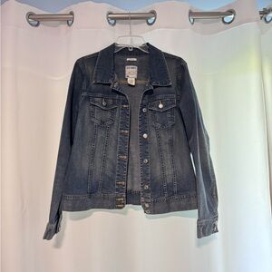 Old Navy Women's Dark Blue Denim Jacket